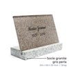 Plaque funéraire granit-rose-pastel 11 Plaquedeces.fr